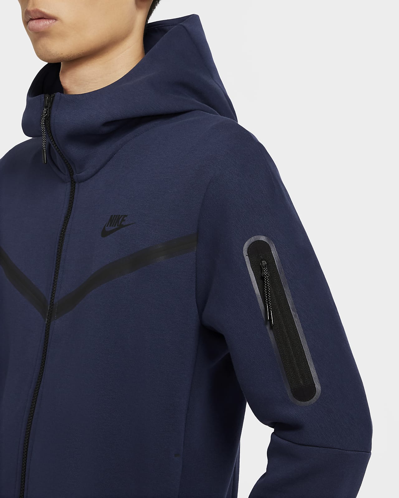 Мъжки Суитшърт NIKE M NSW TCH FLC HOODIE FZ - Ballistic Sport