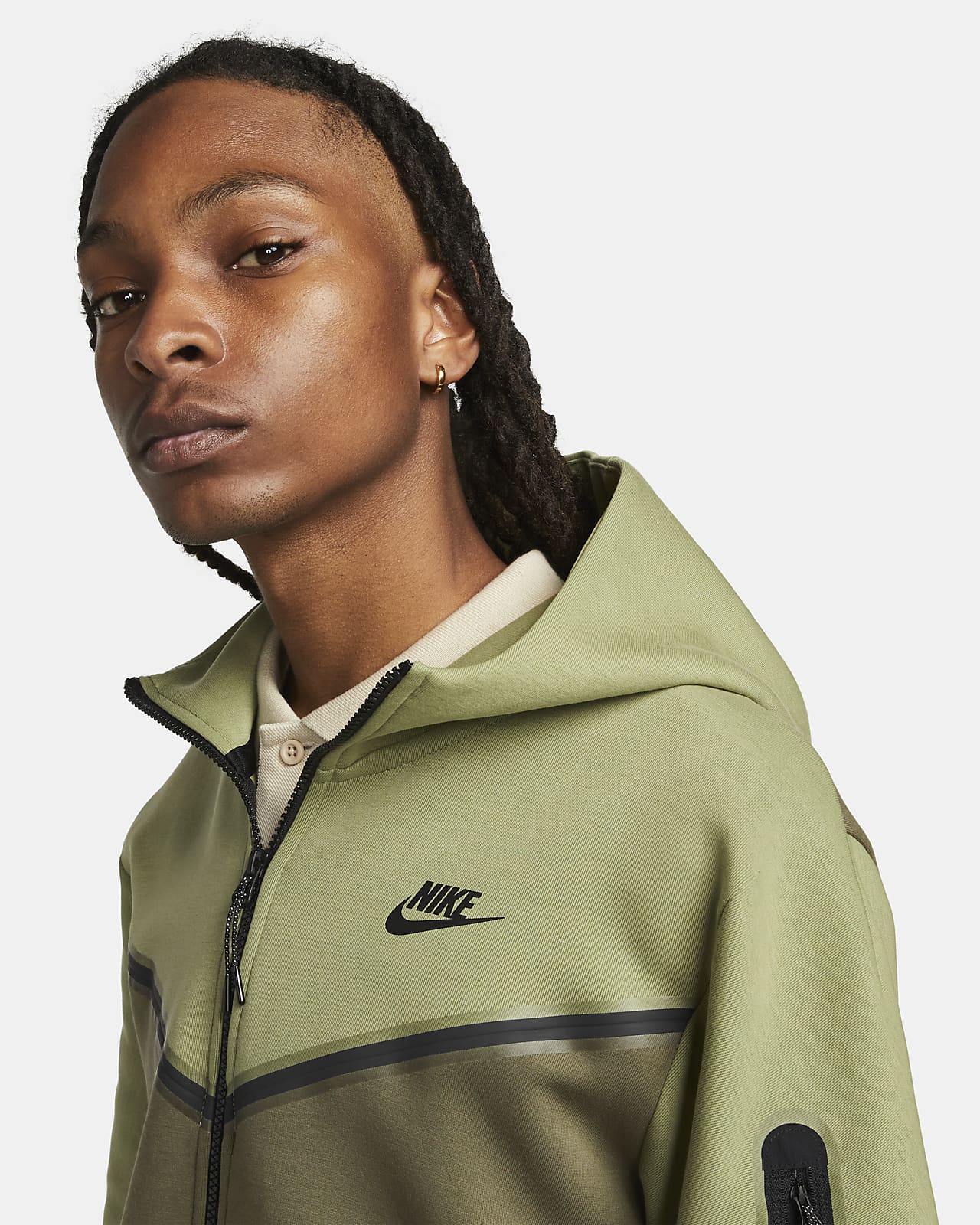 Мъжки Суитшърт NIKE M NSW TCH FLC HOODIE FZ - Ballistic Sport