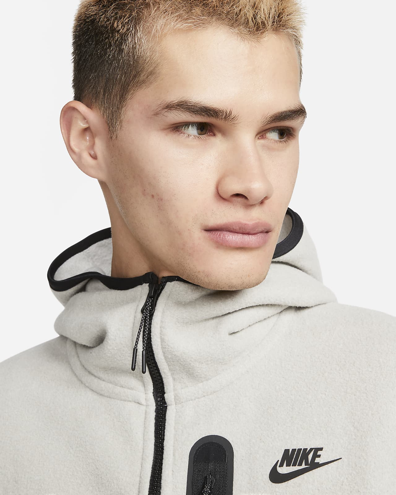 Мъжки Суитшърт NIKE M NSW TCH FLC FZ WINTER HD - Ballistic Sport