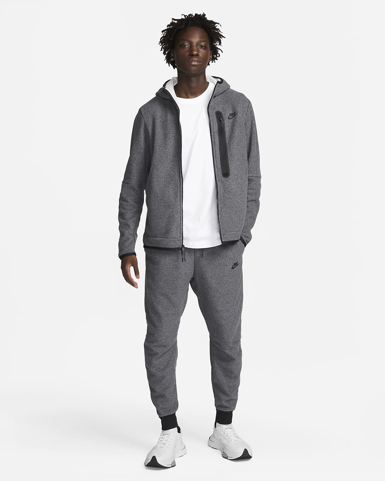 Мъжки Суитшърт NIKE M NSW TCH FLC FZ WINTER HD - Ballistic Sport