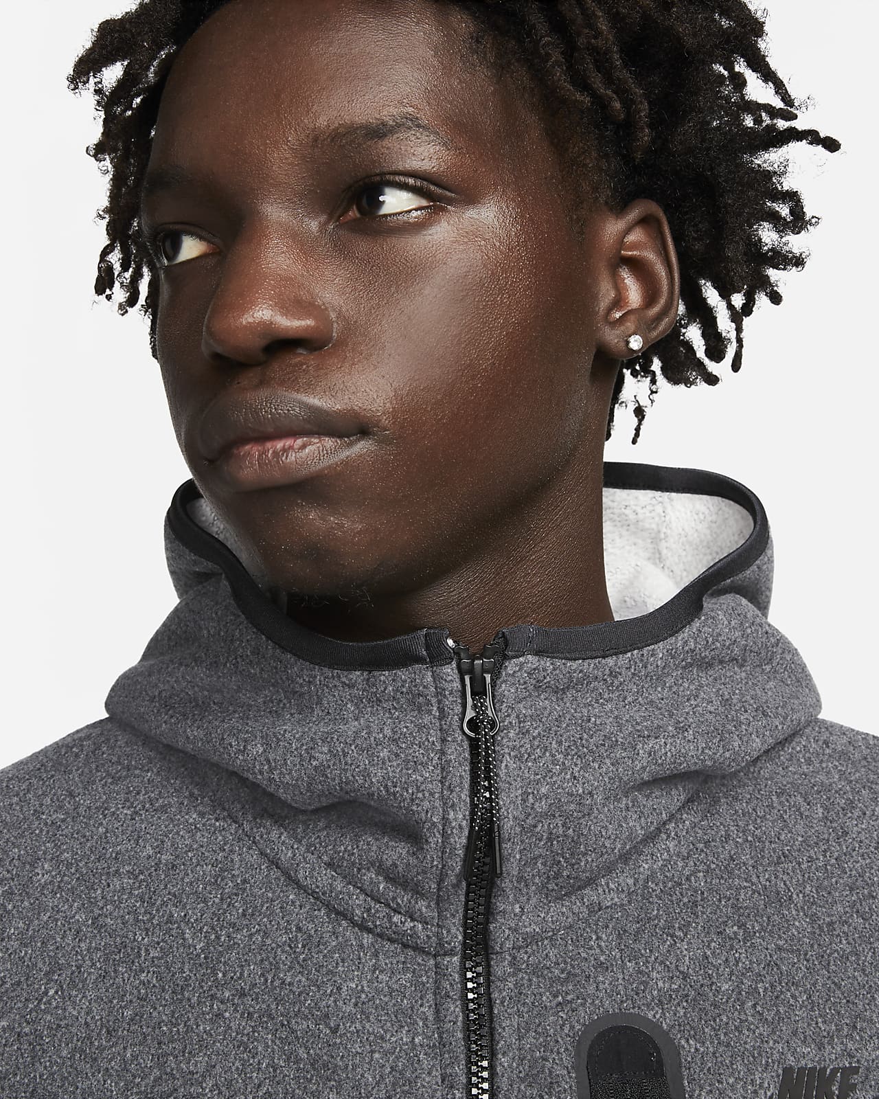 Мъжки Суитшърт NIKE M NSW TCH FLC FZ WINTER HD - Ballistic Sport