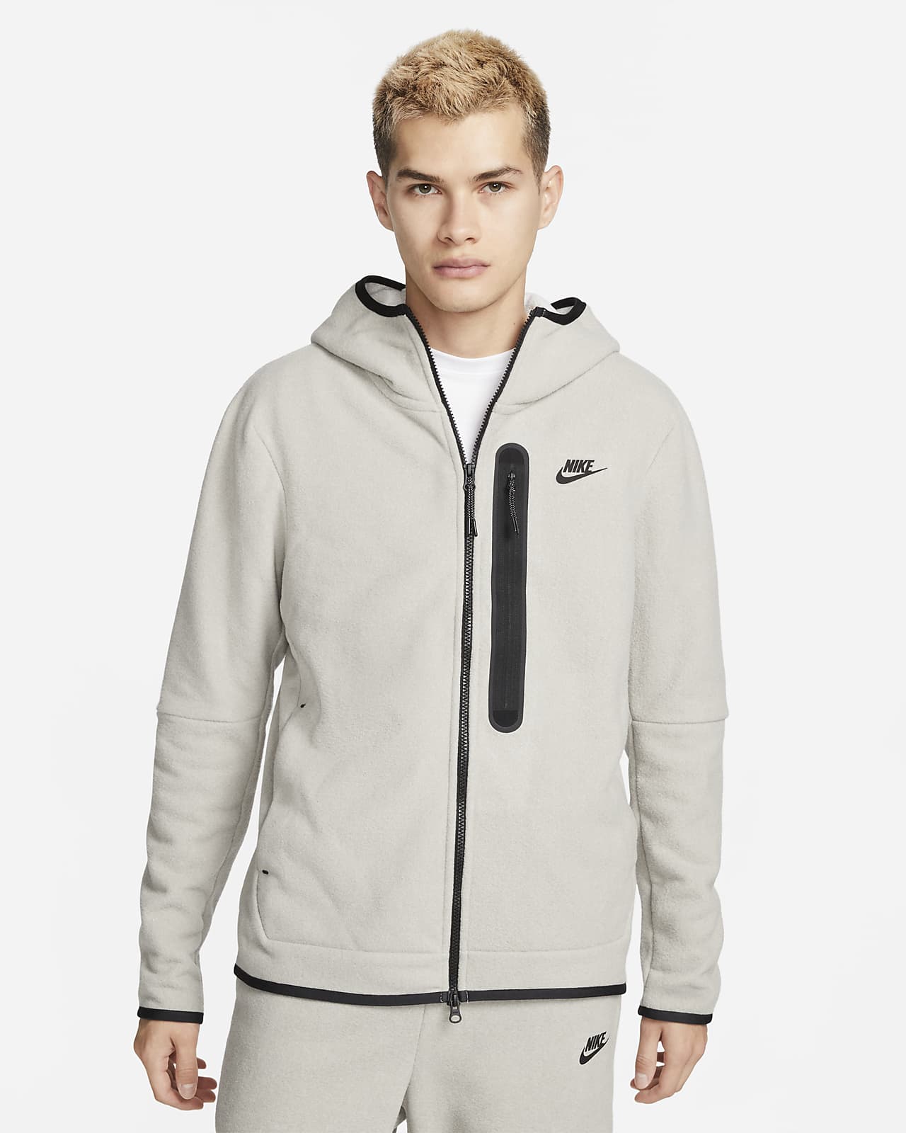 Мъжки Суитшърт NIKE M NSW TCH FLC FZ WINTER HD - Ballistic Sport